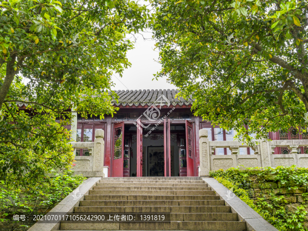 蘇州虎丘山致爽閣