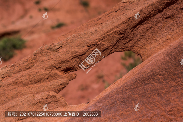 新疆克孜勒蘇奧依塔克紅山谷