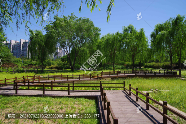 昆玉河水景走廊五園