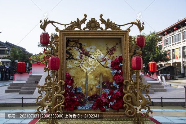 中國(guó)陜西西安大唐不夜城景觀