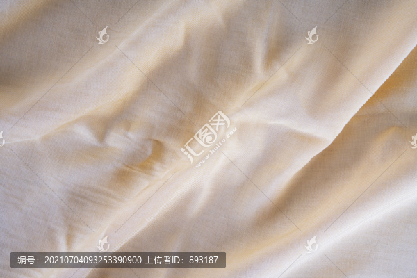 淡黃色衣服布料