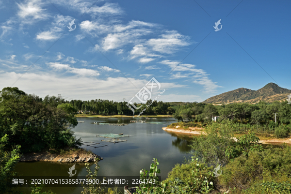 河北省石家莊市平山縣網(wǎng)箱養(yǎng)殖
