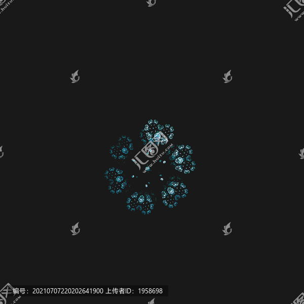 愛心唯美星空
