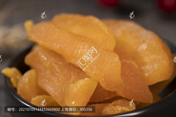 果脯黃桃干