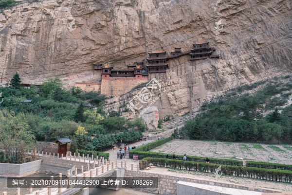中國山西恒山懸空寺