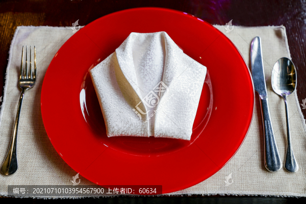 餐盤餐巾