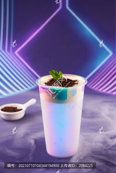 盆栽奶茶