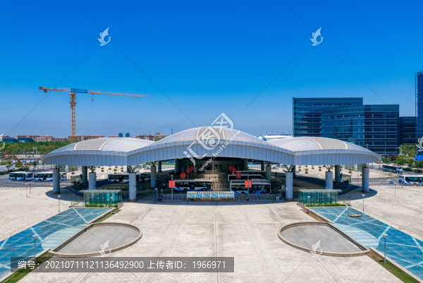 上海南匯公交滴水湖樞紐