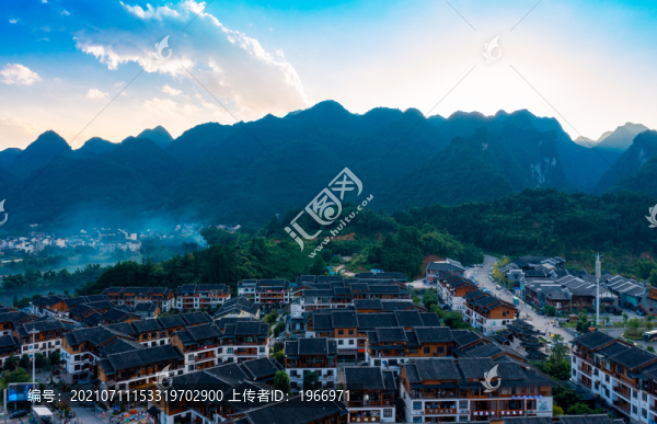 貴州荔波縣夢柳布依風情小鎮(zhèn)