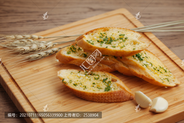 蒜香面包