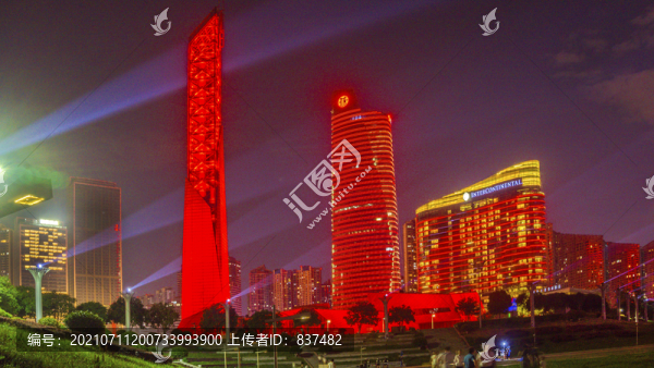 北辰三角洲夜景