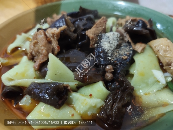 三鮮綠豆面