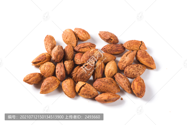 薄殼巴旦木堅果果仁