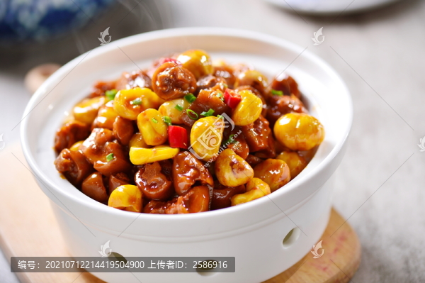 板栗燒豬尾