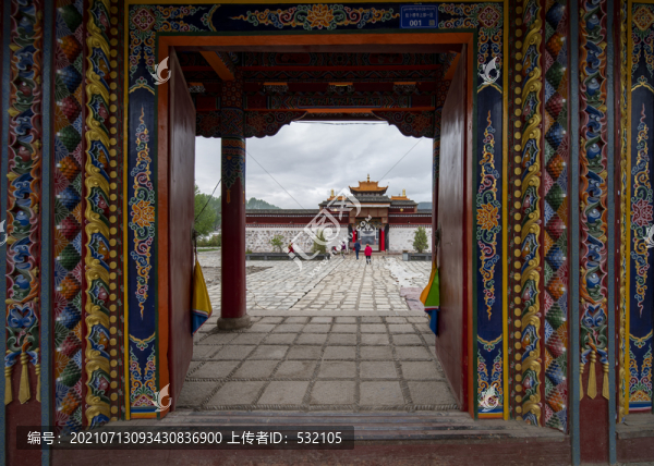 拉卜楞寺高清圖