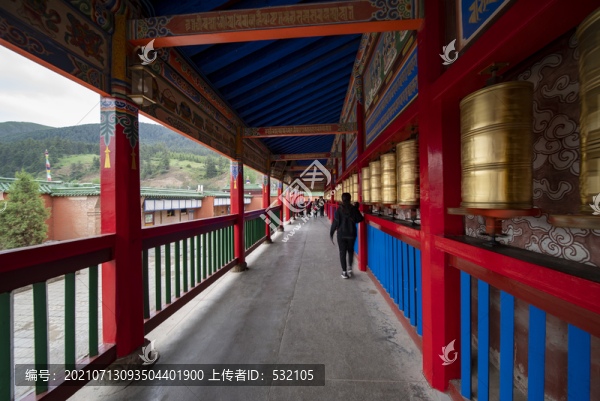 拉卜楞寺高清圖