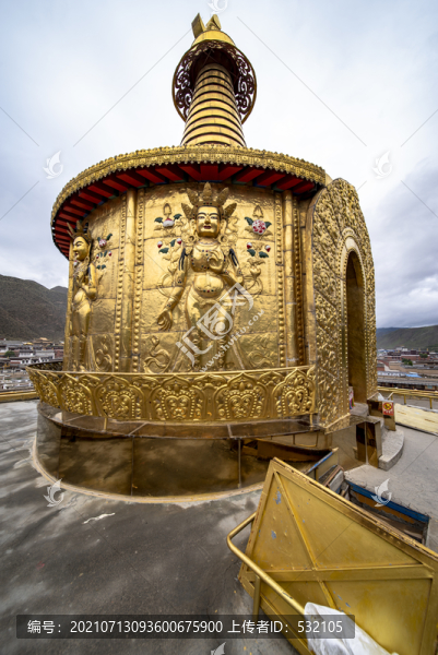 拉卜楞寺高清圖