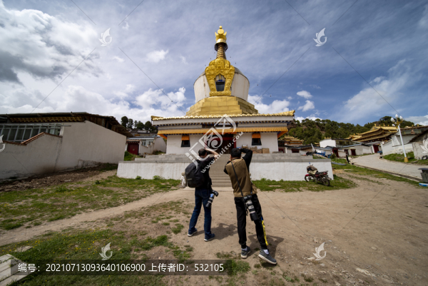 拉卜楞寺高清圖