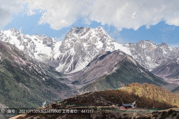 白馬雪山氣象觀測點