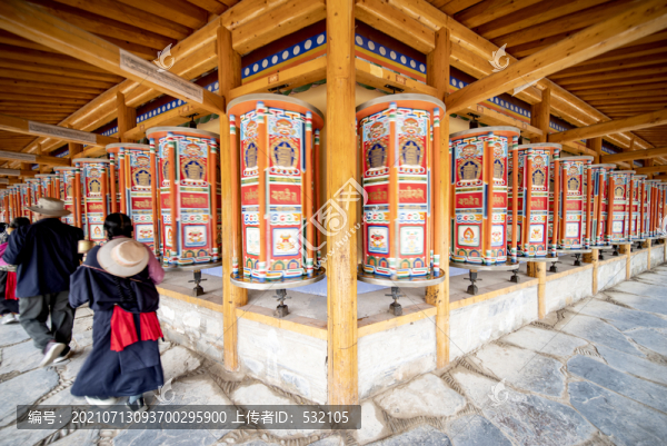 拉卜楞寺高清圖