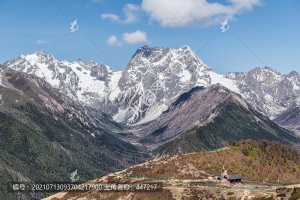 白馬雪山氣象觀測點(diǎn)