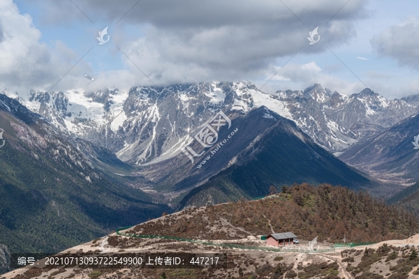 白馬雪山氣象觀測點