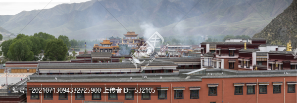 拉不楞寺高清圖