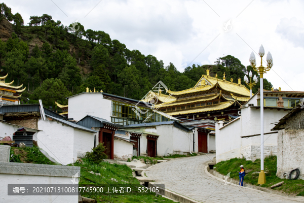 郎木寺高清圖