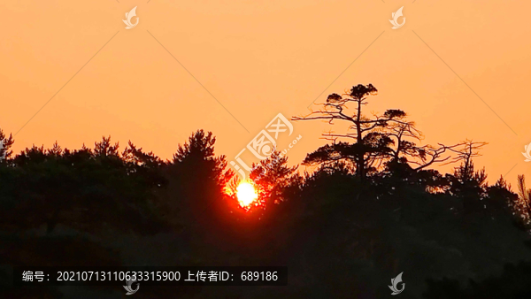夕陽西下