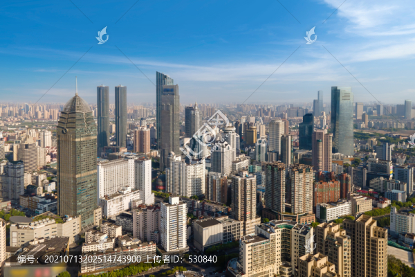 航拍江蘇無錫房地產背景圖