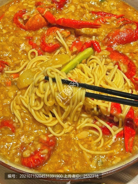 小龍蝦泡面