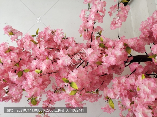 塑料桃花