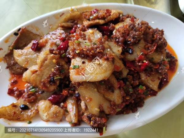 壇子肉炒米辣子