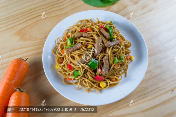 牛柳炒面