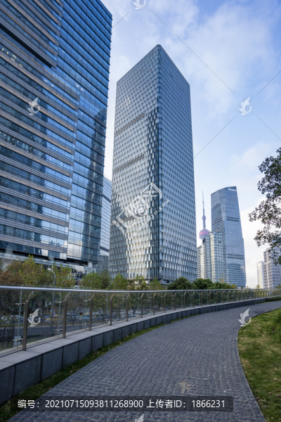 上海浦東金融中心摩天大樓