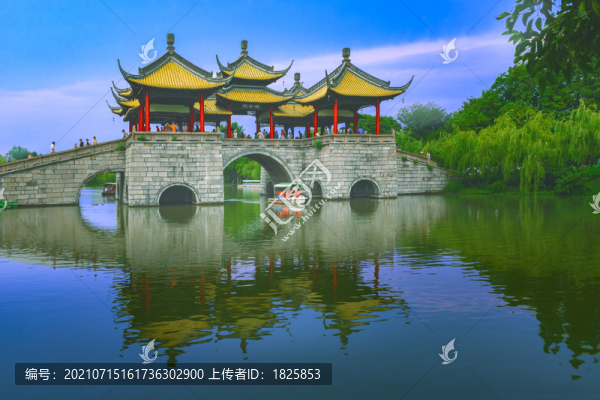 揚(yáng)州瘦西湖五亭橋