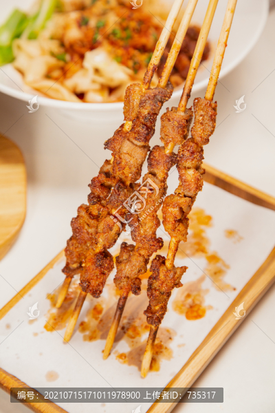 烤羊肉串
