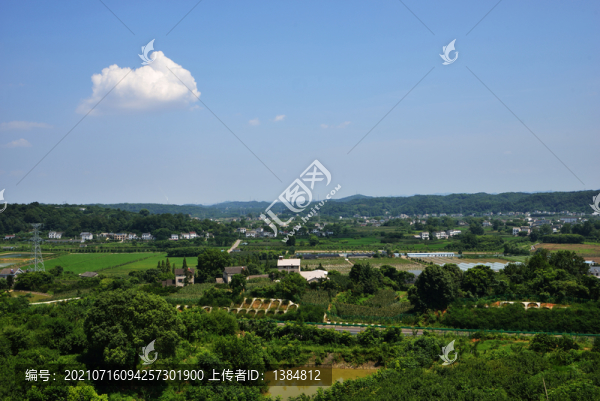 藍天白云素材