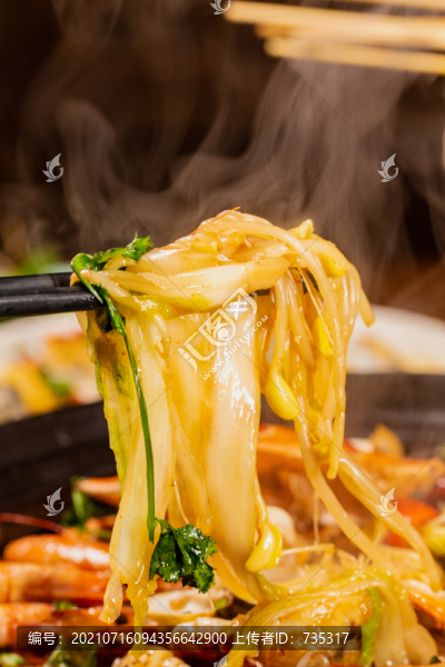 麻辣海鮮白菜煲