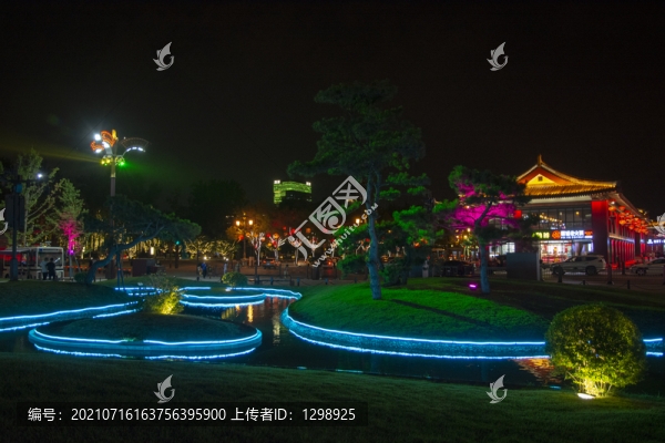 大唐不夜城夜景