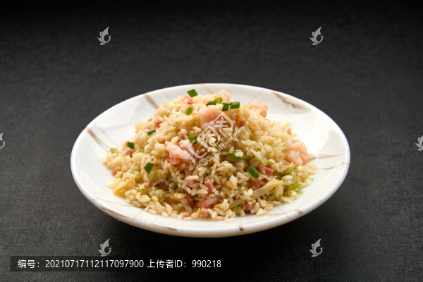 蝦仁火腿炒飯