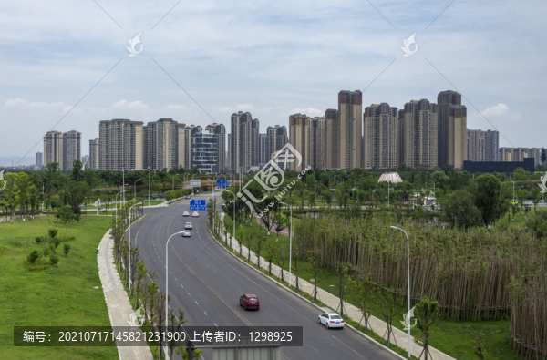 城市公路住宅