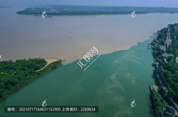 長江清江涇渭分明