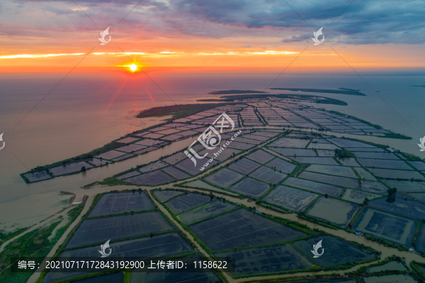 淮河入洪澤湖口風(fēng)光