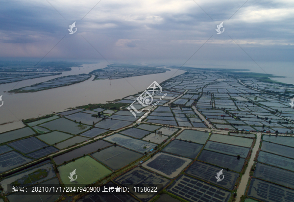淮河入洪澤湖口風(fēng)光