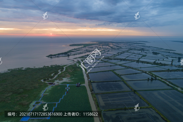 淮河入洪澤湖口風(fēng)光