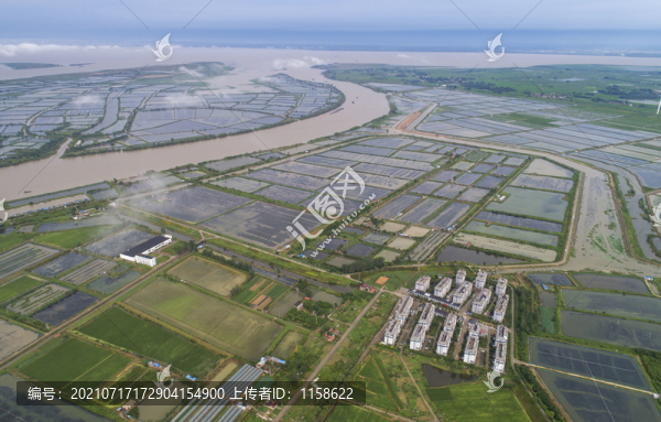 淮河入洪澤湖口風(fēng)光
