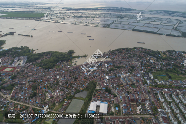 淮河入洪澤湖口風(fēng)光