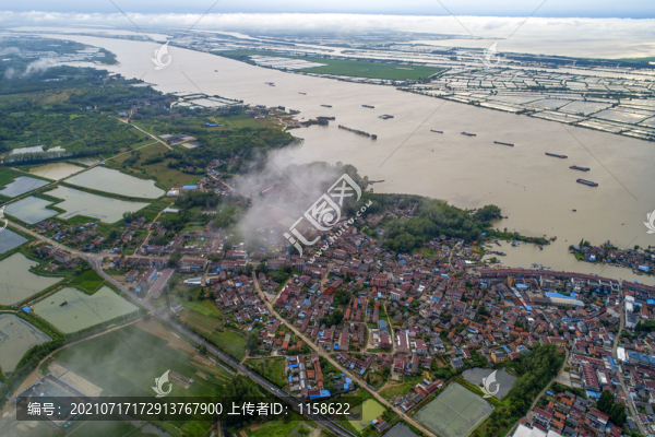 淮河入洪澤湖口風(fēng)光