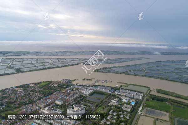 淮河入洪澤湖口風(fēng)光